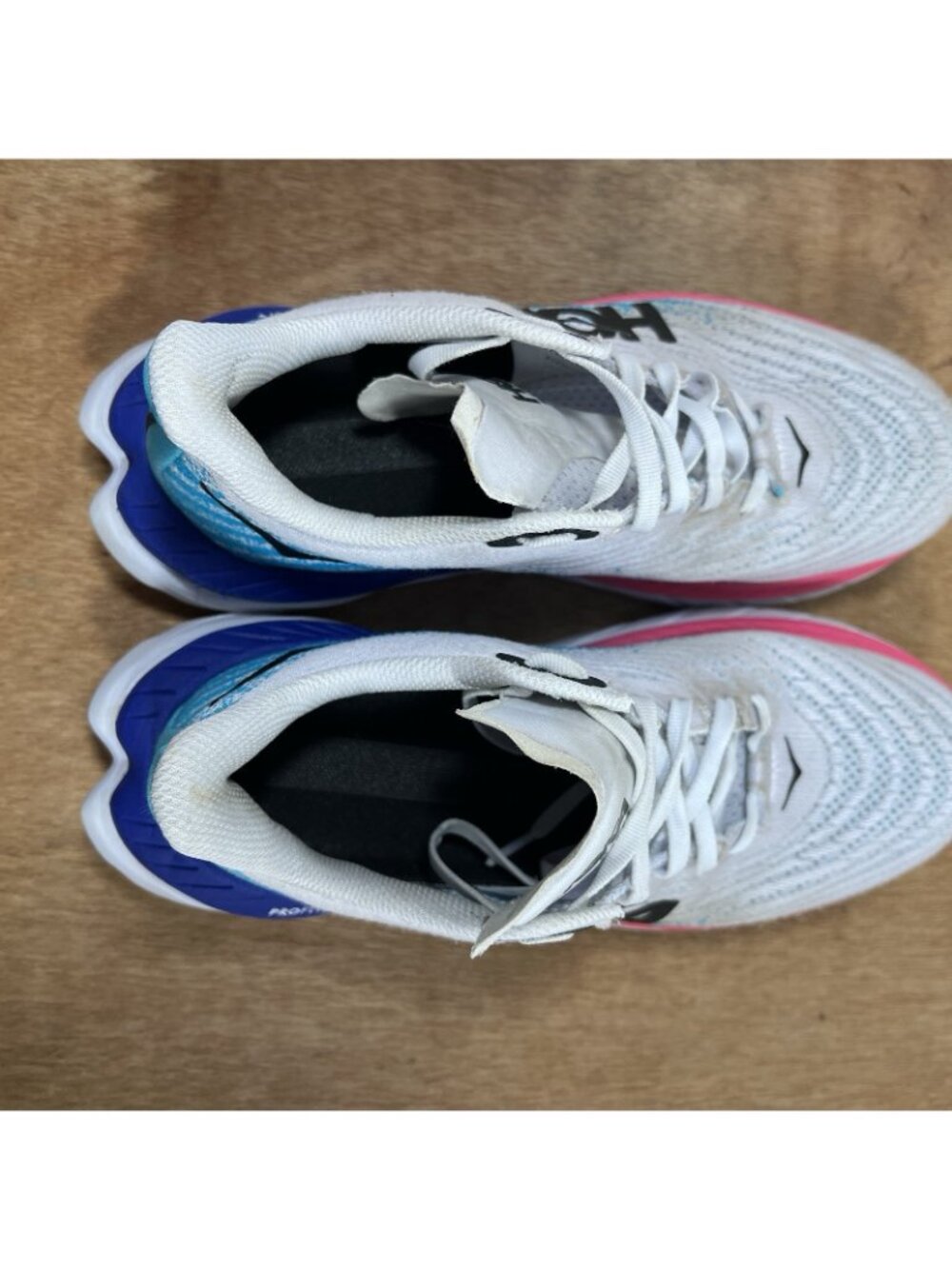 Hoka One One Mach 5 Womens Size 7 White Running Shoes Sneakers - Picture 8 of 9